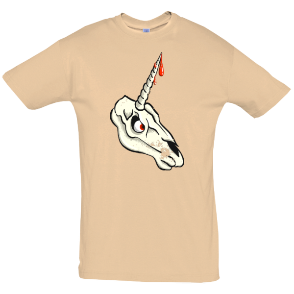 Unicorn Skull T Shirt
