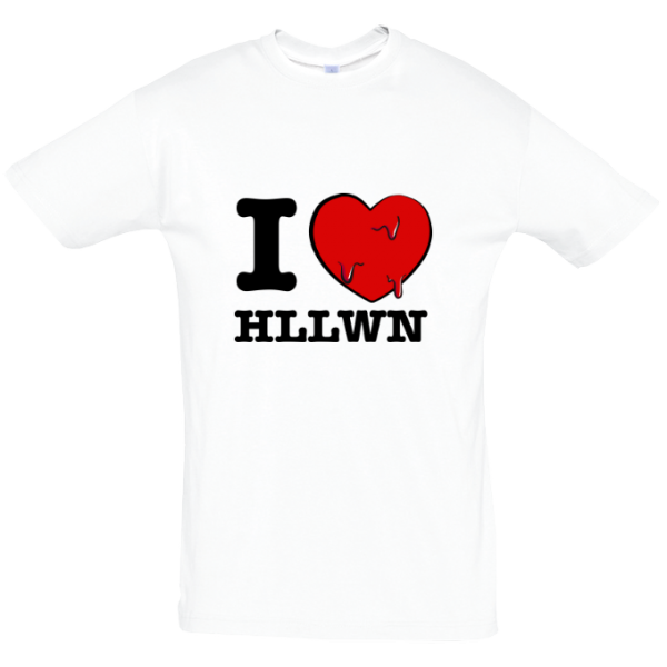 I love HLLWN T Shirt